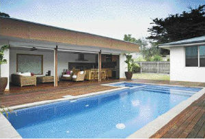 Pool project: integrated living